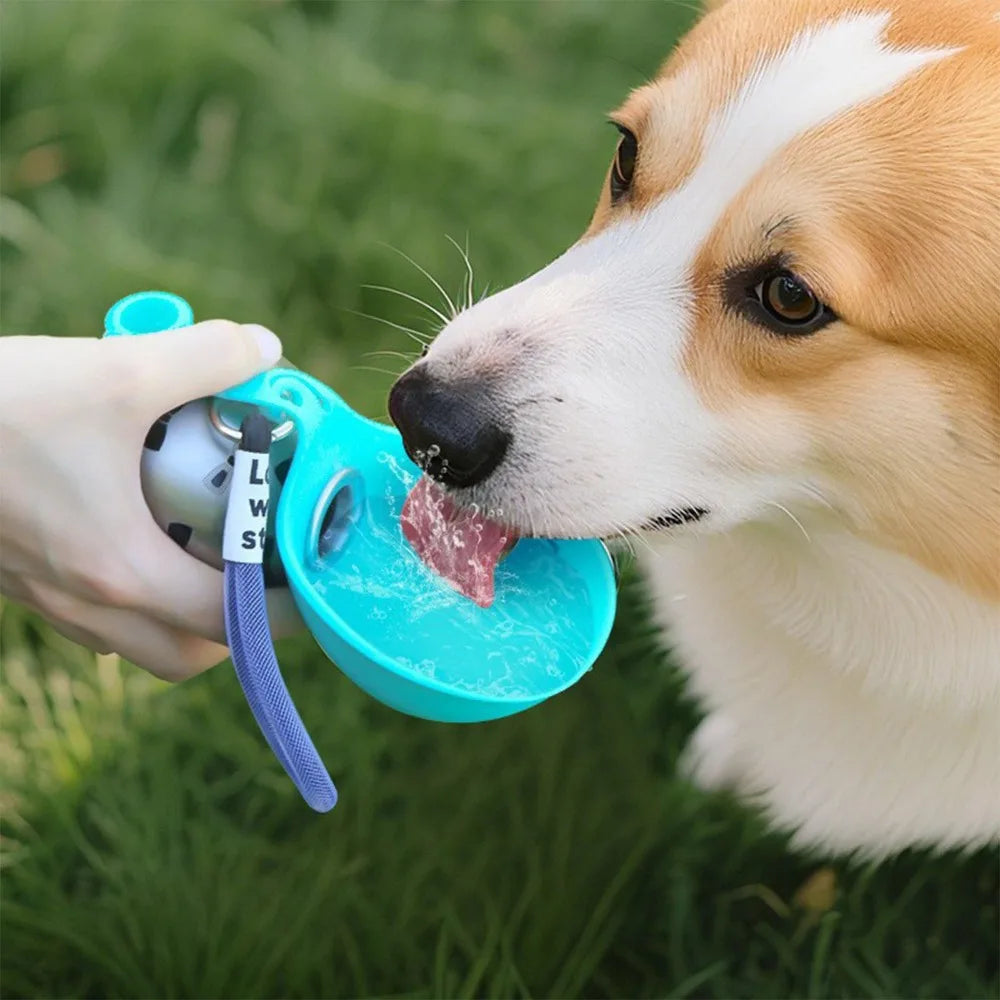 Hunde Trinkflasche für unterwegs – Premium