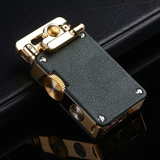 CHIEF Lighter Light Luxury Rocker Ejection Windproof Ignition Mechanical Personalized Men's Business Gift Collectible