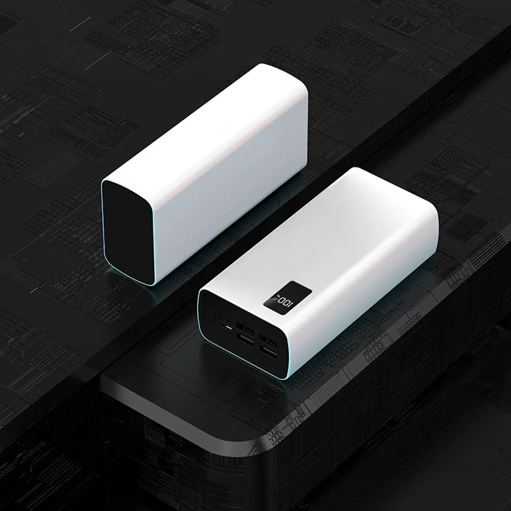 Travel Power Bank 50000mAh With 5 Outputs & 2 input High Capacity External Battery Bank for iPhone Samsung Galaxy